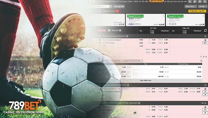 Luật chơi cá cược bóng đá tại Thể Thao 789BET Luật chơi cá cược bóng đá tại Thể Thao 789BET